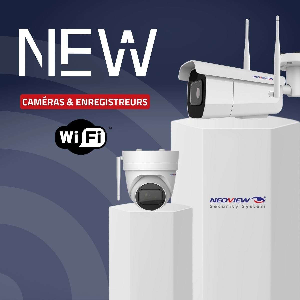 WIFI - kit de vidéosurveillance, caméras et enregistreurs !